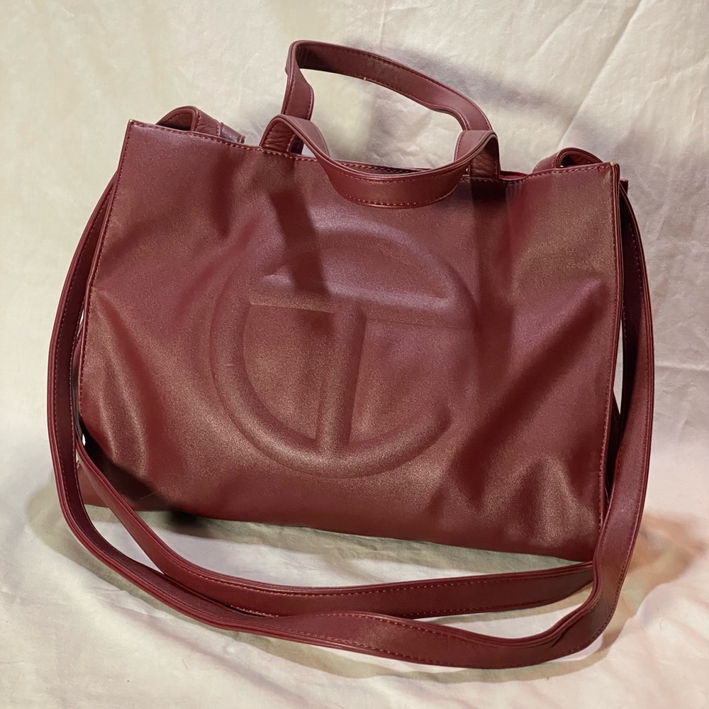 *SOLD* Telfar Oxblood Medium Shopping Bag